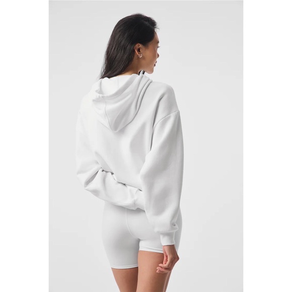 Alo Yoga Accolade Hoodie White XS - Picture 4 of 14
